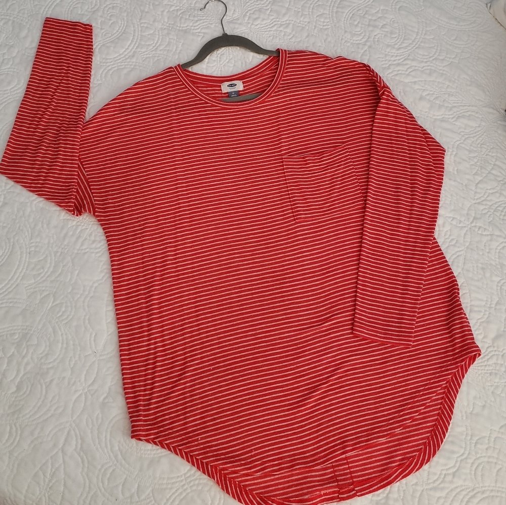 Old Navy Oversized Striped Sweater Top